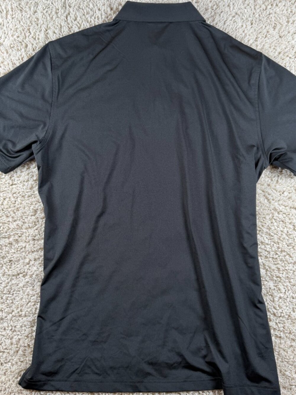 Peter Millar Summer Comfort Golf Polo Shirt Mens Size M Black - Picture 6 of 6